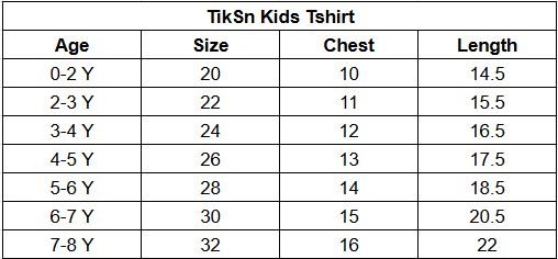 Boys Yellow Tshirt