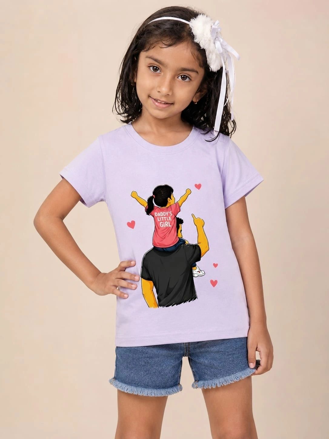 Girls Lavender Tshirt
