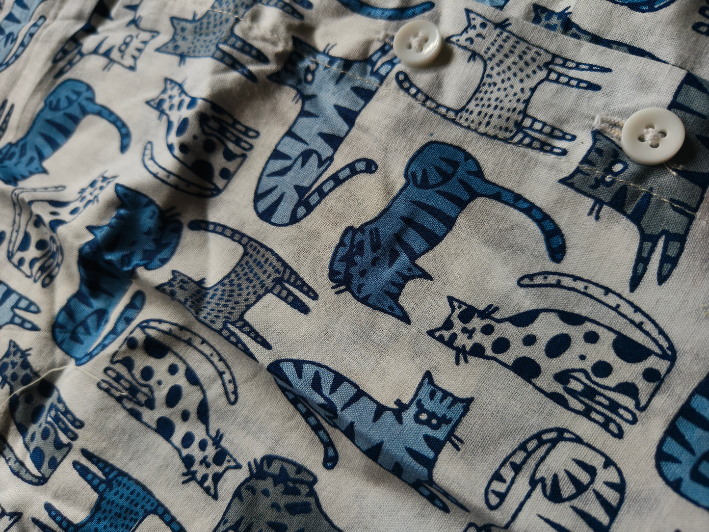 Cat Print PJ Set
