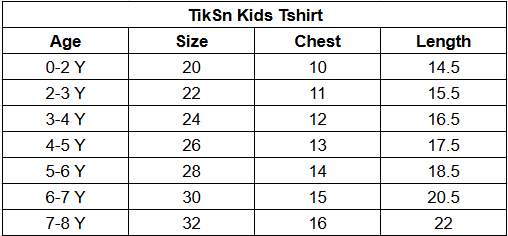 Kids Plain Cotton T-Shirt (Red)