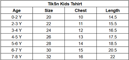 Kids Plain Cotton T-Shirt (Red)